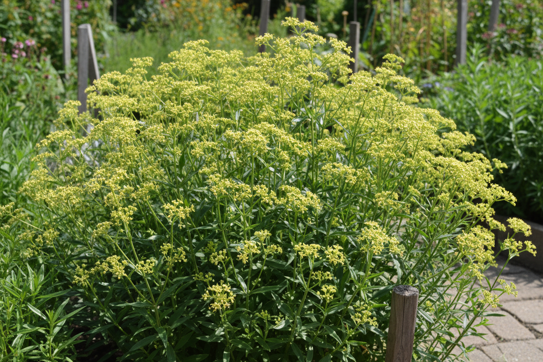 russian tarragon in flower in a garden